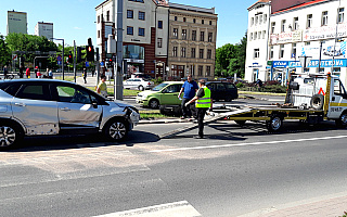 W Olsztynie wprowadzono skrzyżowania kolizyjne. Doszło do kilku stłuczek